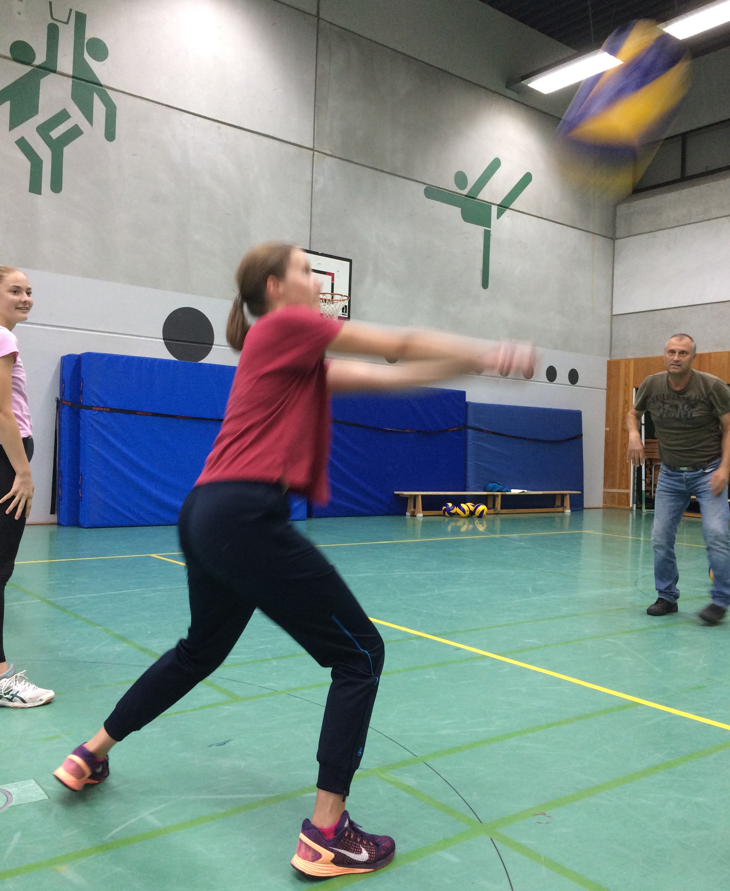 Einzelspielertraining Volleyball